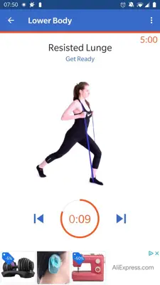 Resistance Bands by Fitify android App screenshot 4